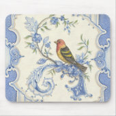 Chinoiserie Bird Mousepad van Kate McRostie Muismat (Voorkant)