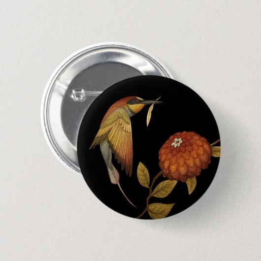 Chinoiserie Birds I - Button (Voorkant /achterkant)