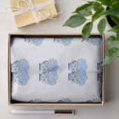 Chinoiserie Blau-Witte Vaas Hydrangea Inpakpapier Tissuepapier (Geschenk)