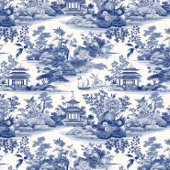 Chinoiserie Blauw en Wit Decoupage Tissue Paper Tissuepapier
