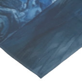 Chinoiserie Blauw en Wit Porselein Design Tafelkleed (Gekanteld)