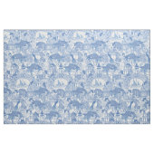 chinoiserie blauw stof (Fat Quarter)