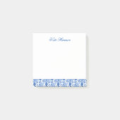Chinoiserie Blauw & Wit Ginger Jar Bloemen Vazen Post-it® Notes (Voorkant)