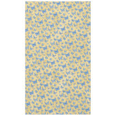  Chinoiserie Blauw Wit Vlindergoud Tafelkleed (Voorkant)