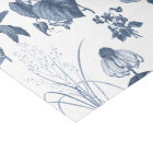Chinoiserie Blauw Wit Wildbloem Bloemen Decoupage