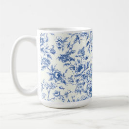 Chinoiserie Blauwe Bloem Mok
