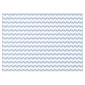 Chinoiserie Blauwe Witte Rozen Tafelkleed (Voorkant (Horizontaal))