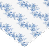 Chinoiserie Blauwe Witte Rozen Tafelkleed (Gekanteld)