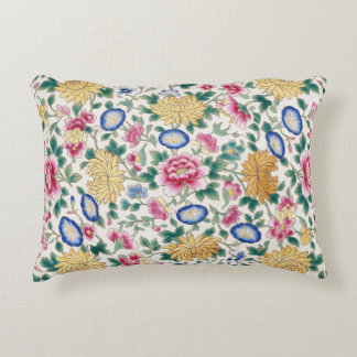 Chinoiserie bloemen chintz accent kussen