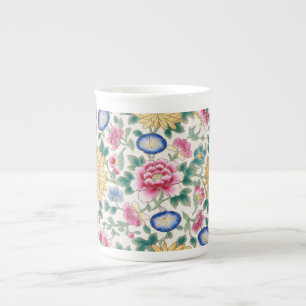 Chinoiserie bloemen chintz porselein kop