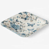 Chinoiserie Bloemen en Vlinders Papieren Bordje (Gebogen)