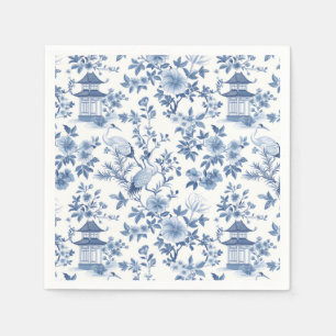 Chinoiserie Bloemen Papieren Servetten, Aziatische Servet