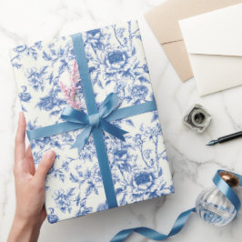 Chinoiserie Bloemen Verjaardag Douche Trouwen Cadeaupapier