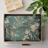 Chinoiserie Bloemenpatroon Weefselpapier Tissuepapier (Geschenk)