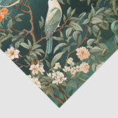 Chinoiserie Bloemenpatroon Weefselpapier Tissuepapier (Detail)