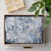 Chinoiserie Bloemenpatroon Weefselpapier Tissuepapier (Geschenk)