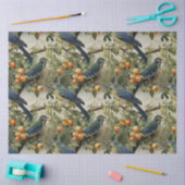 Chinoiserie Bloemenpatroon Weefselpapier Tissuepapier (Craft)