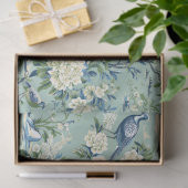 Chinoiserie Bloemenpatroon Weefselpapier Tissuepapier (Geschenk)
