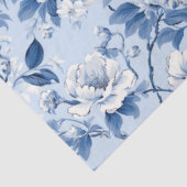 Chinoiserie Bloemenpatroon Weefselpapier Tissuepapier (Detail)