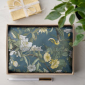 Chinoiserie Bloemenpatroon Weefselpapier Tissuepapier (Geschenk)