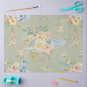 Chinoiserie Bloemenvazen Pioen Bloem Decoupage Tissuepapier (Craft)