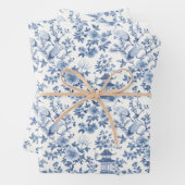 Chinoiserie Bloemig Inpakpapier Vel (In situ)