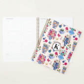 Chinoiserie Bloemig Monogram Planner (Display)