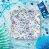 Chinoiserie Bloemig  Papieren Bordje (Feest)