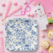 Chinoiserie Bloemig  Papieren Bordje (Feest)