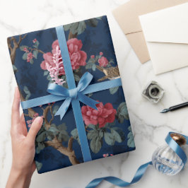 Chinoiserie Bloemmotief Cadeaupapier
