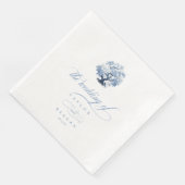 Chinoiserie Blossoming Tree Motif ID1094 Servet (Hoek)