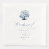 Chinoiserie Blossoming Tree Motif ID1094 Servet (Voorkant)