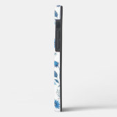 Chinoiserie Blue Echinacea Pattern Case-Mate iPhone Case (Achterkant / Links)
