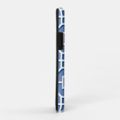 Chinoiserie Blue en White Fret Pattern Case-Mate iPhone Case (Achterkant/rechts)