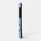 Chinoiserie Blue en White Fret Pattern Case-Mate iPhone Case (Achterkant/links)