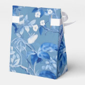 Chinoiserie Blue Favor Box Bedankdoosjes (Achterkant)