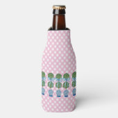 Chinoiserie Blue Ginger Jar Can Flesjeskoeler (Fles Voorkant)