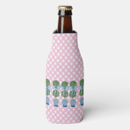 Chinoiserie Blue Ginger Jar Can Flesjeskoeler