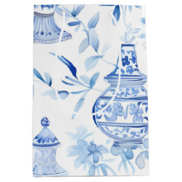 Chinoiserie Blue Medium Gift Bag Medium Cadeauzakje