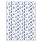 Chinoiserie Blue Ornaments Christmas  Tafelkleed (Voorkant)
