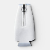 Chinoiserie Blue Ribbons Shield kan Flesjeskoeler (Achterkant)