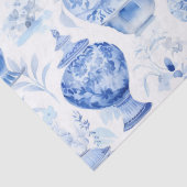 Chinoiserie Blue Tissue Paper Tissuepapier (Detail)