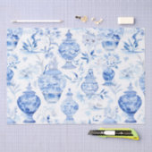 Chinoiserie Blue Tissue Paper Tissuepapier (Craft)