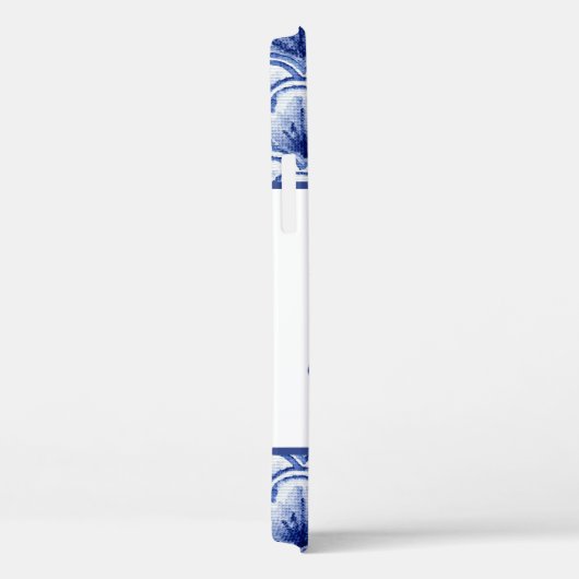 Chinoiserie Blue White Ginger Jars Scallop Pattern Case-Mate iPhone Case (Achterkant / Rechts)
