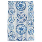 Chinoiserie Blue White Plates All Occasion  Medium Cadeauzakje (Voorkant)