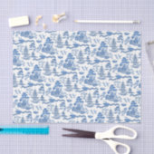 Chinoiserie Blue Willow-deportpapier Tissuepapier (Craft)