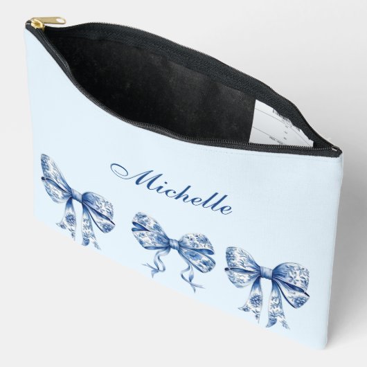Chinoiserie Bow Coquette (groot) Accessoirezak Etui (Open)