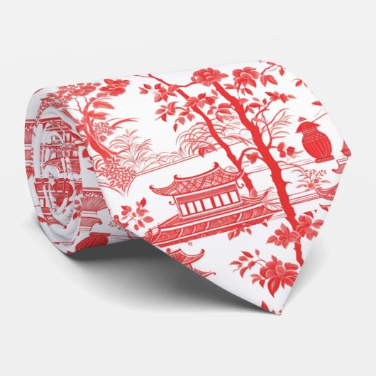 CHINOISERIE BREEZE STROPDAS (Opgerold)