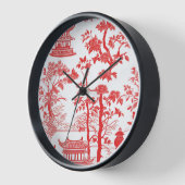 CHINOISERIE BREEZE Wandklok (Hoek)