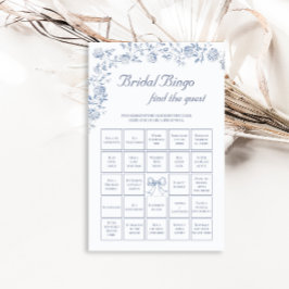 Chinoiserie Bridal Bingo Vind het Gastenspel